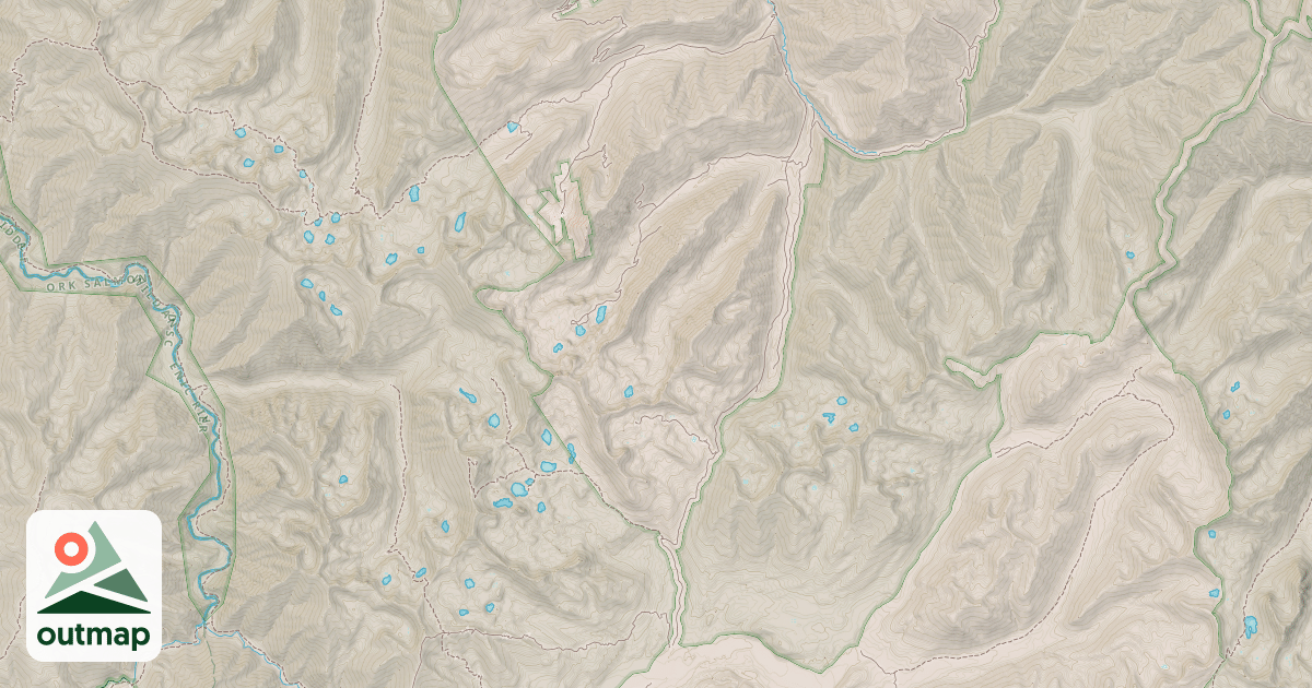 Map of BEAVER CREEK