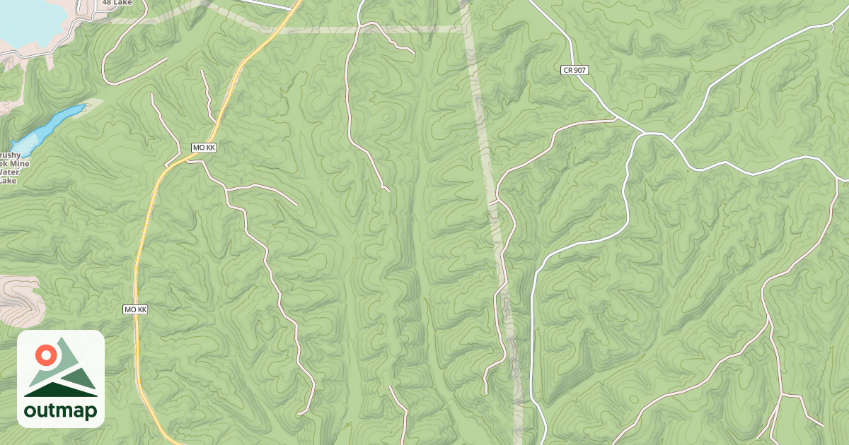 Map of SUTTON BLUFF ATV 1
