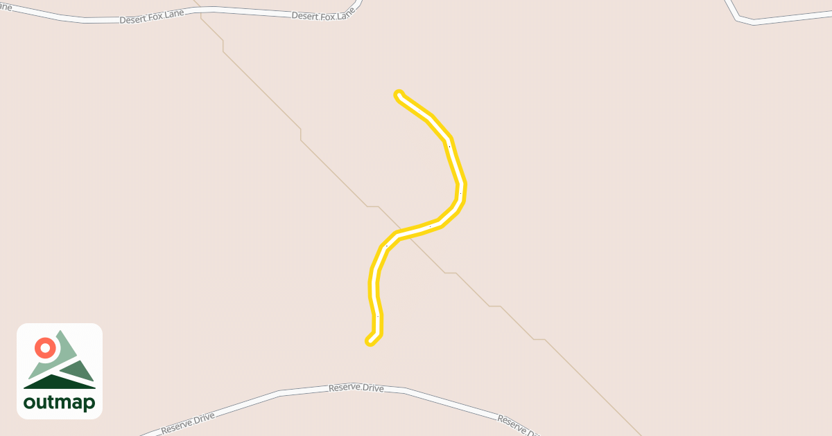 Map of Silver Fox Cutoff