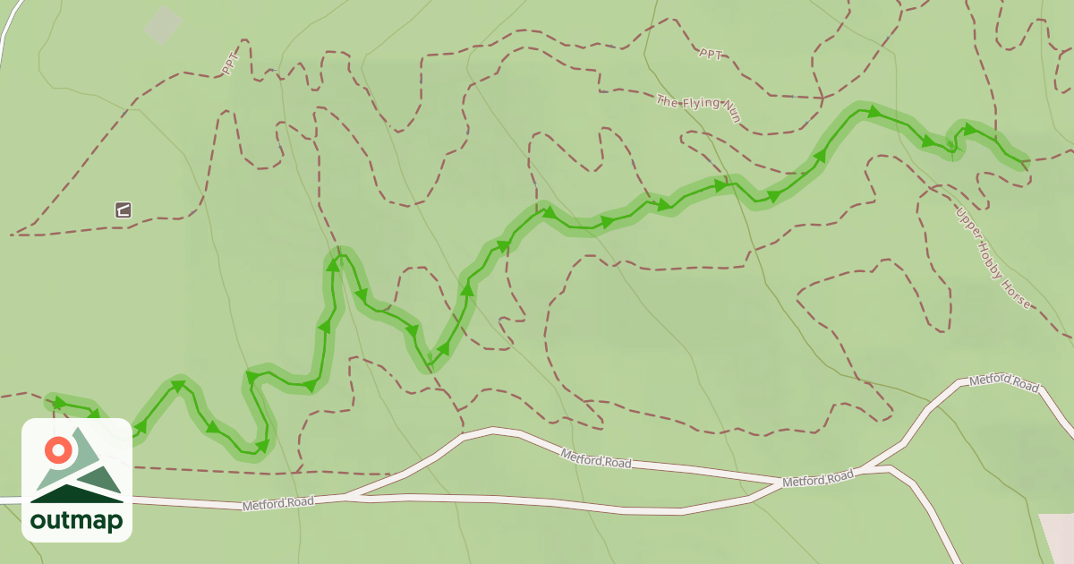 Map of Climb Trail
