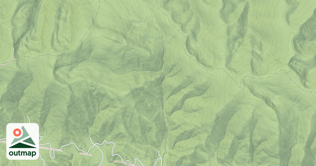 Map of PACKER CREEK