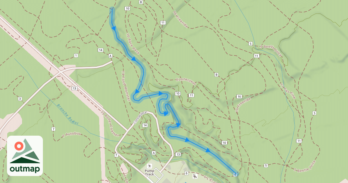Map of 9 Top Gun
