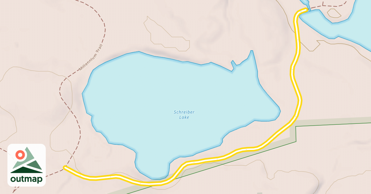 Map of Millennium Trail