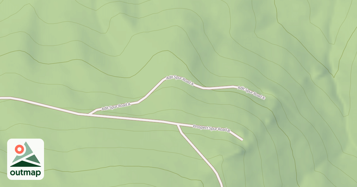 Map of ADIT SPUR ROAD A