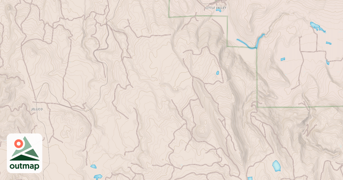Map of BEAVER CREEK
