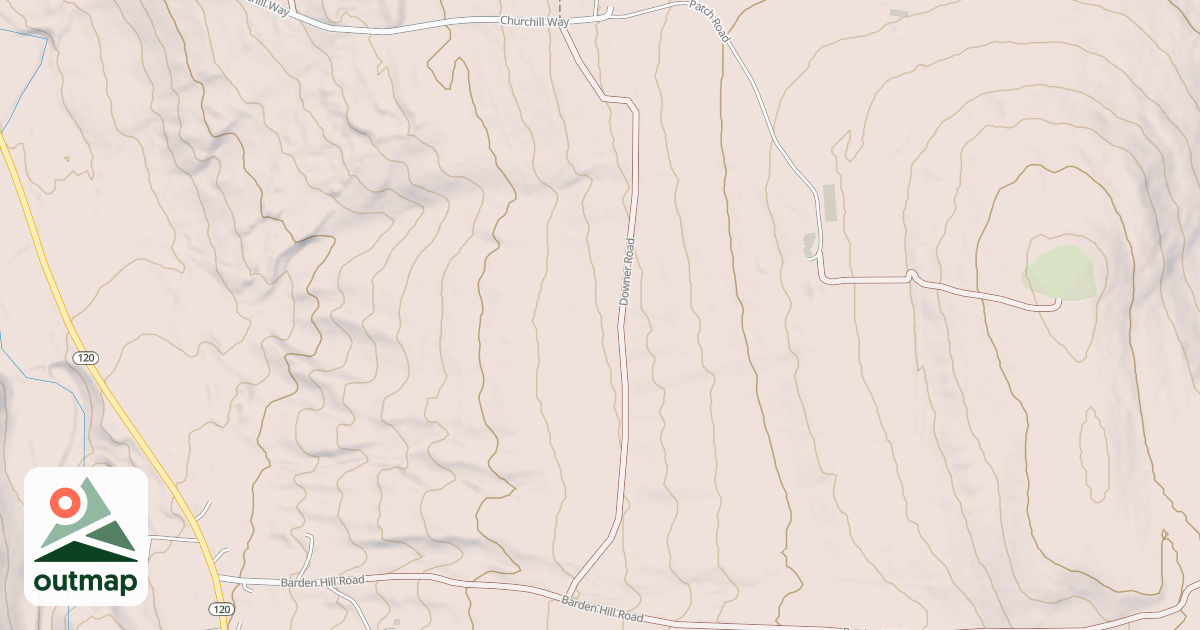 Map of Downer South