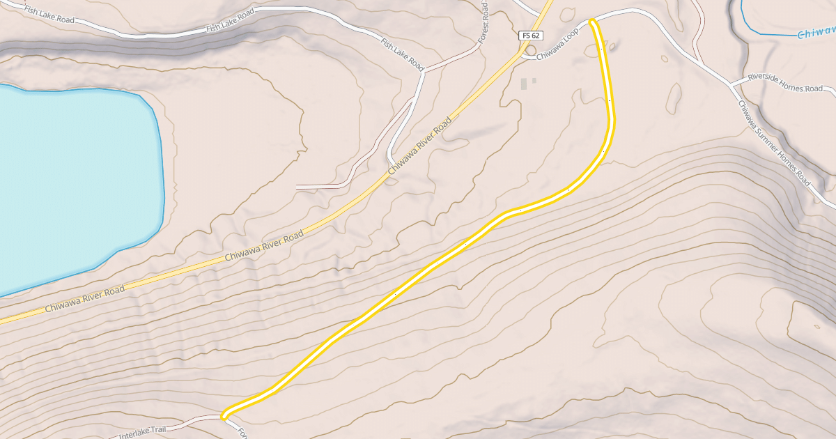 Map preview of Forest Road 6120