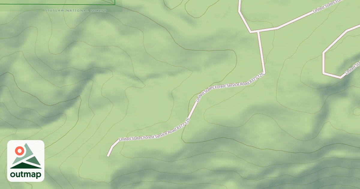 Map of USFS Motor Vehicle Use Map Roads {502BE990-9225-4CA1-951F-386FDC07AEBA}