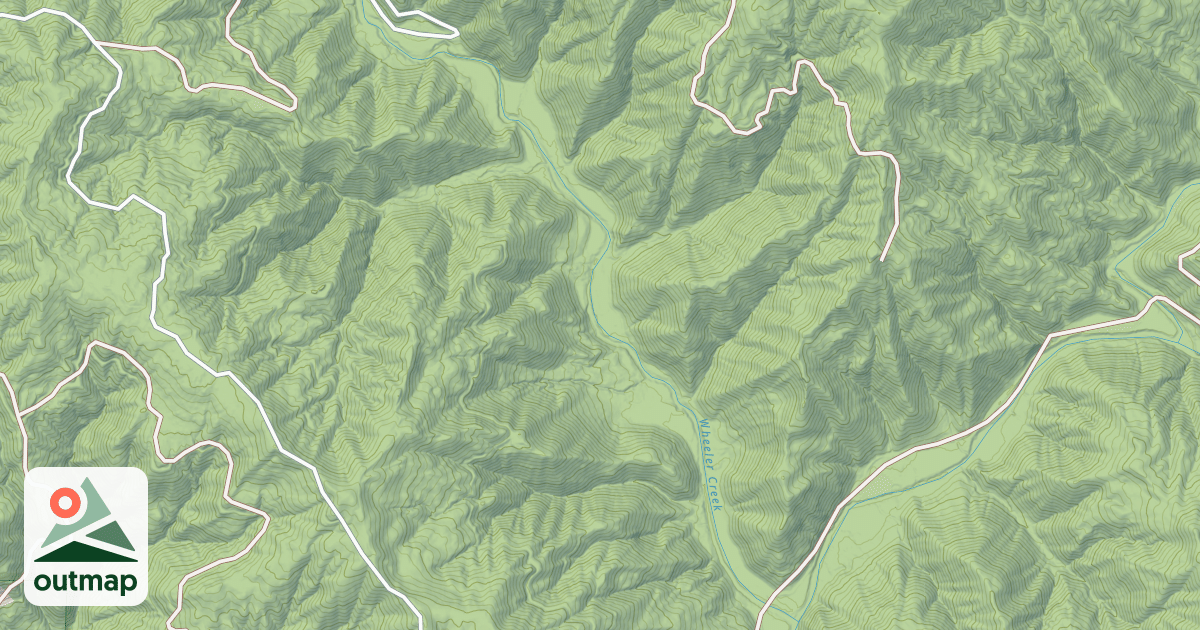 Map of Chimney Camp
