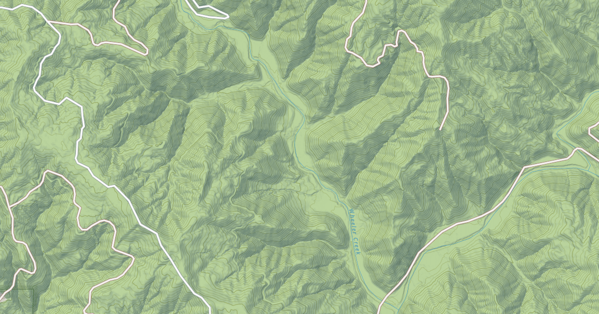 Map preview of Chimney Camp