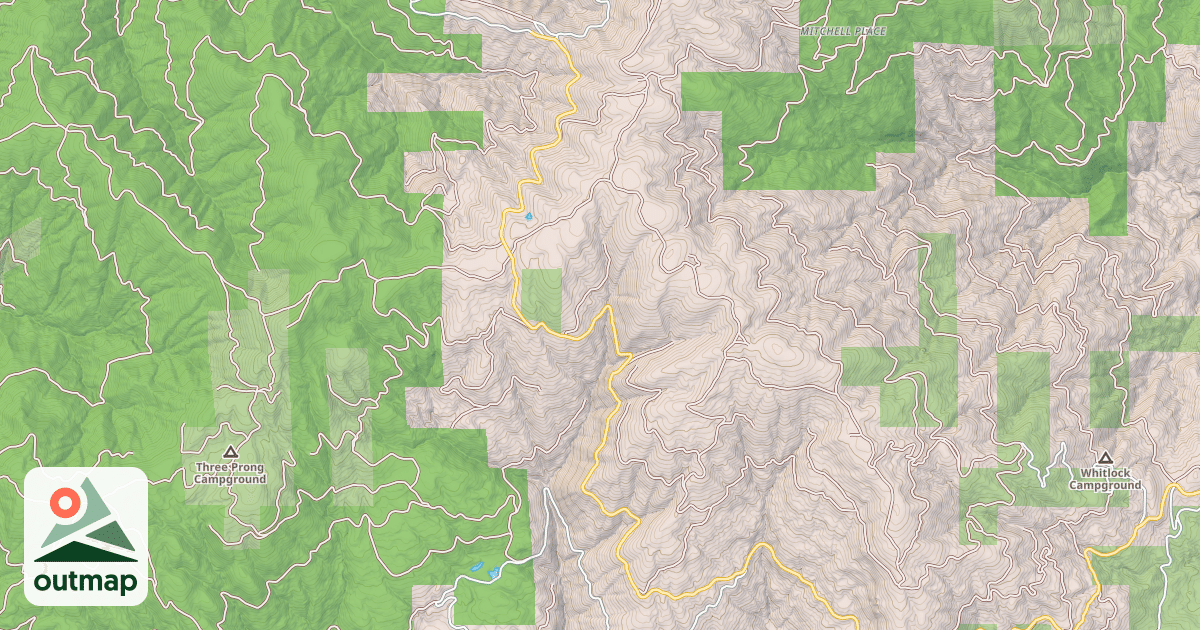 Map of PASKENTA-EEL RIVER