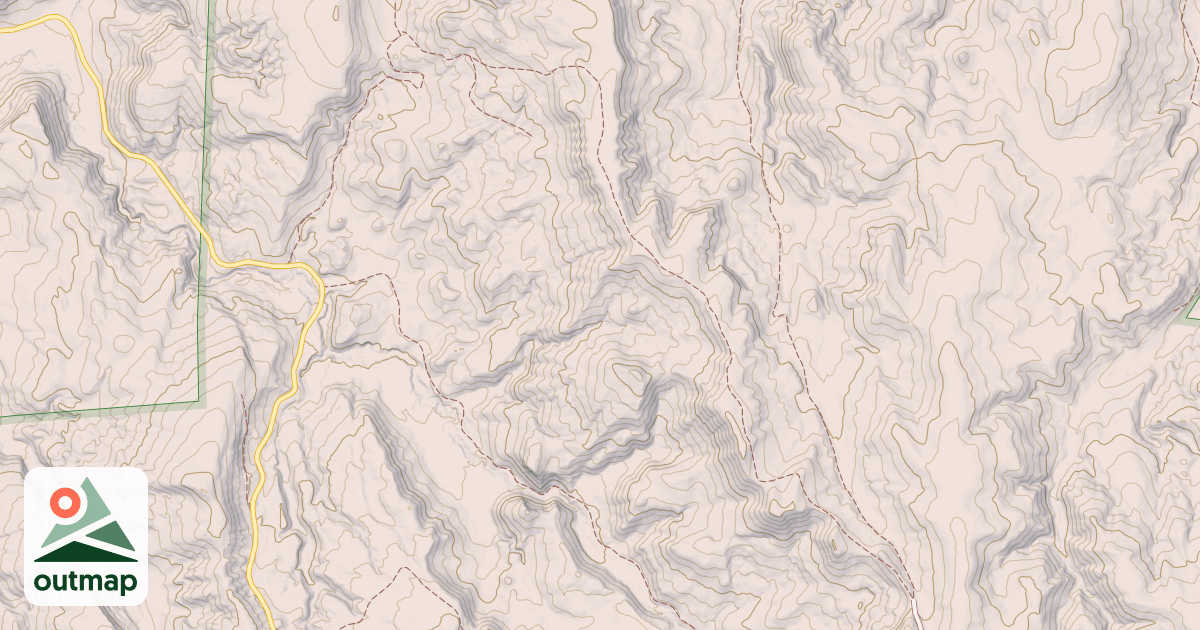 Map of USFS Motor Vehicle Use Map Trails 8802