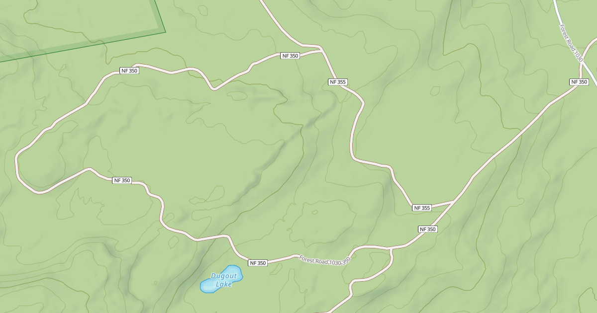 Map preview of DUG OUT LAKE