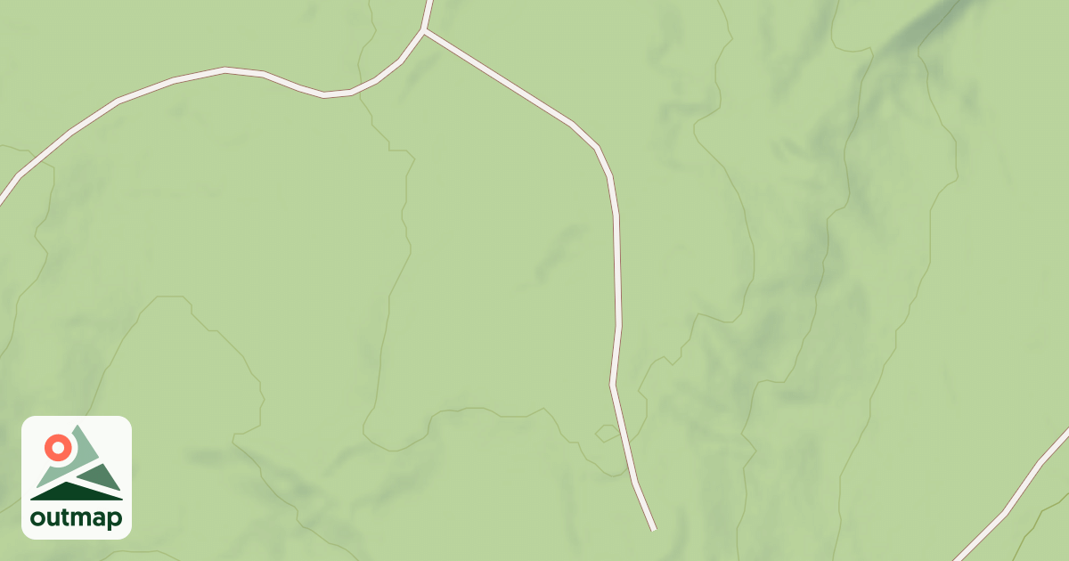 Map of BRULE LAKE SPUR A