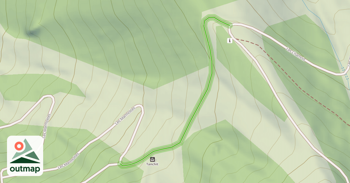 Map of Les Marmottes