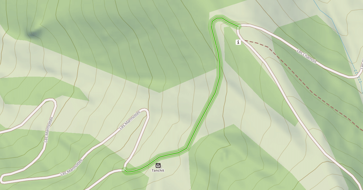 Map preview of Les Marmottes