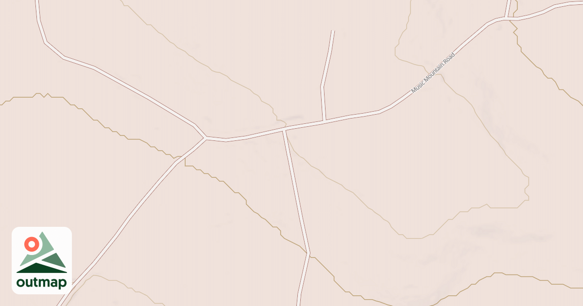 Map of LAVINS RUN
