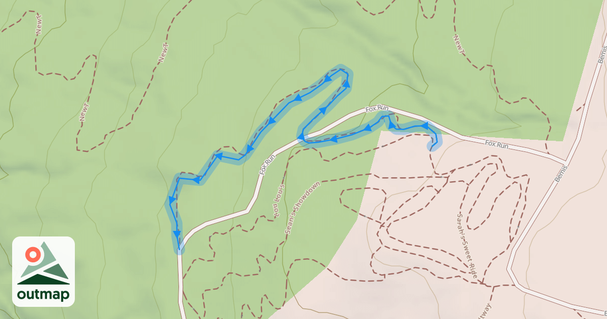 Map of Pete's Dragon
