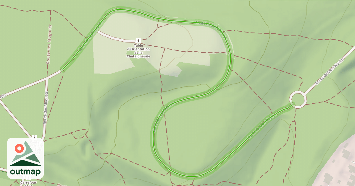 Map of Route de Saint-Martin