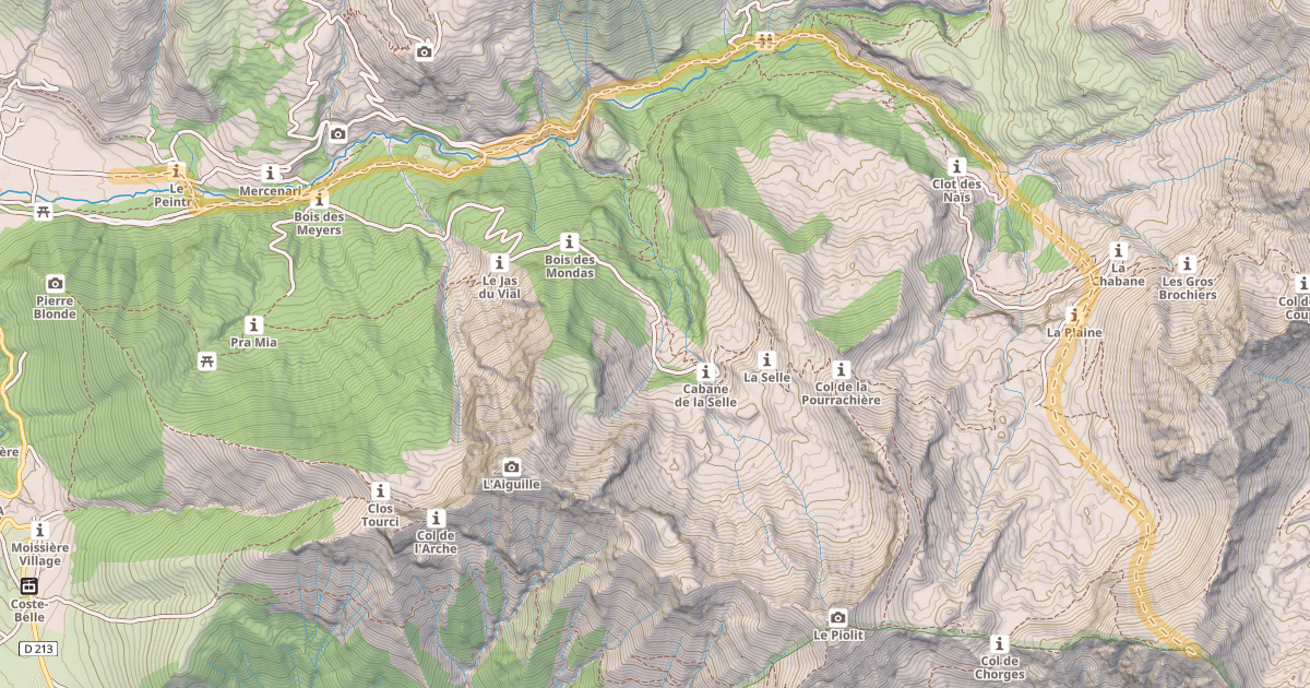 Map preview of Les Parias — Le Peintre
