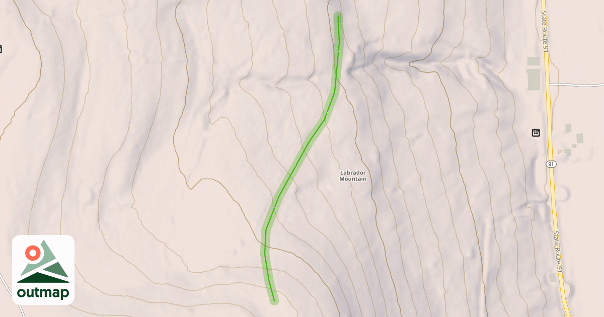 Map of Slack Waters