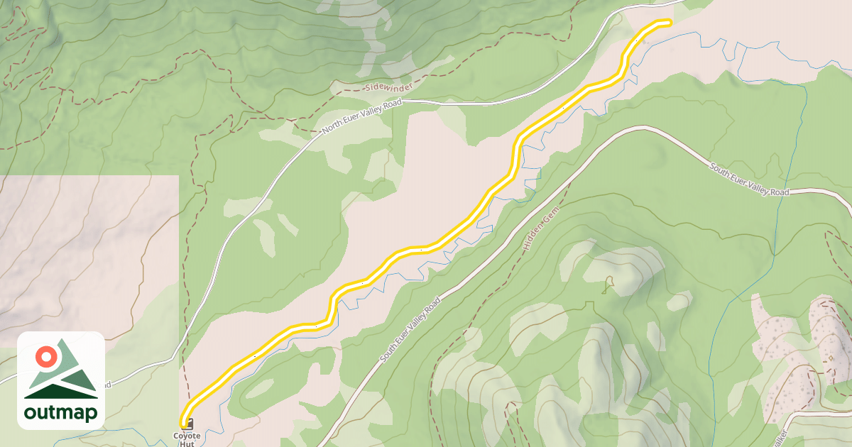 Map of North Valley