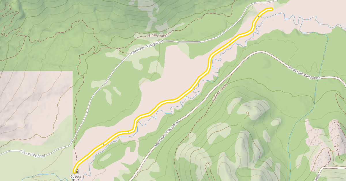 Map preview of North Valley