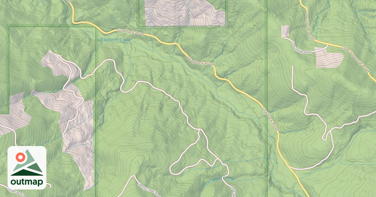 Map of GRAYBACK