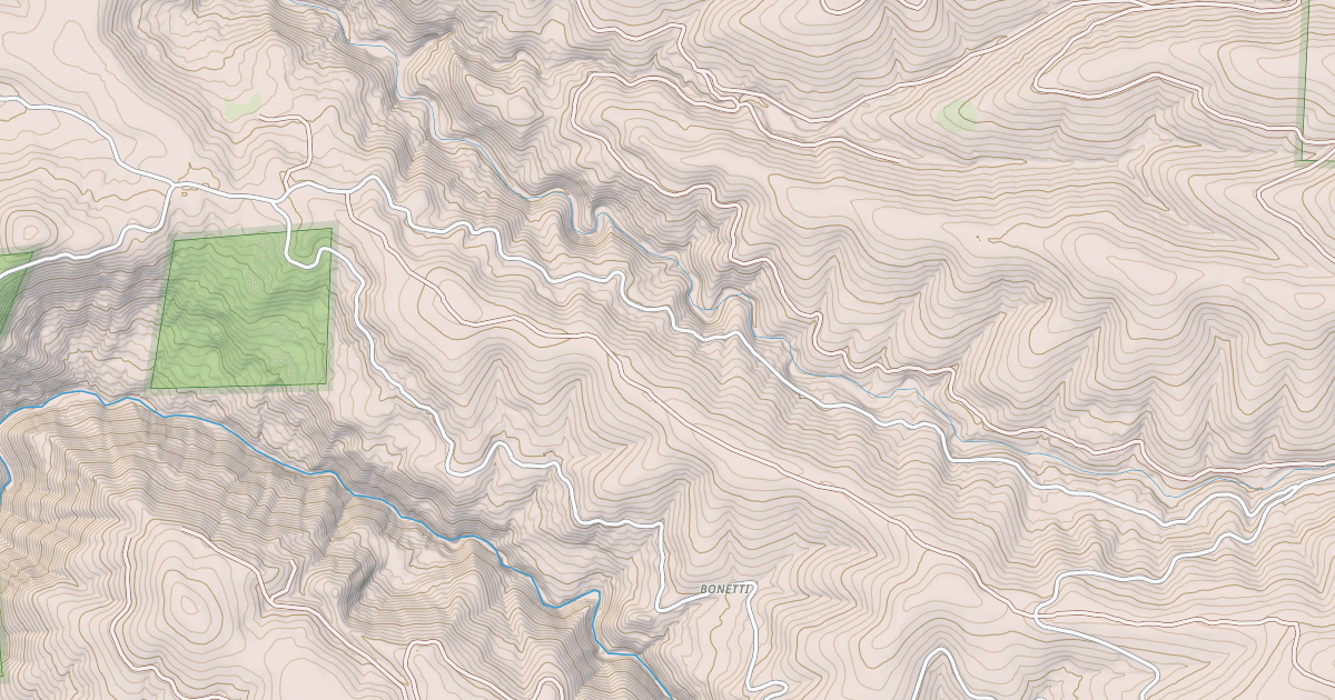 Map preview of CAMP CREEK