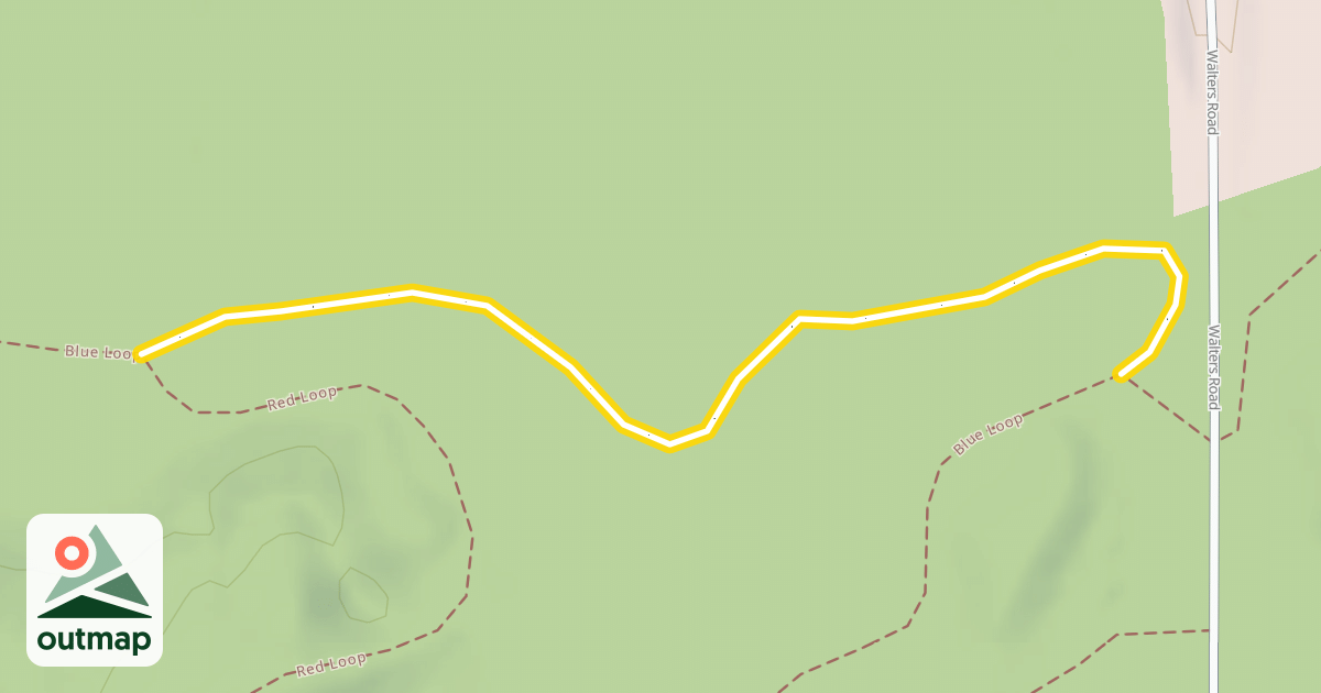 Map of Blue Loop