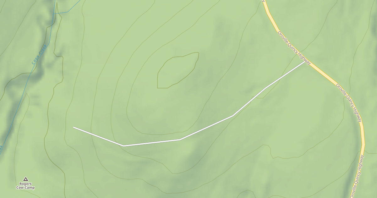 Map preview of ORO-QUINCY SPUR C