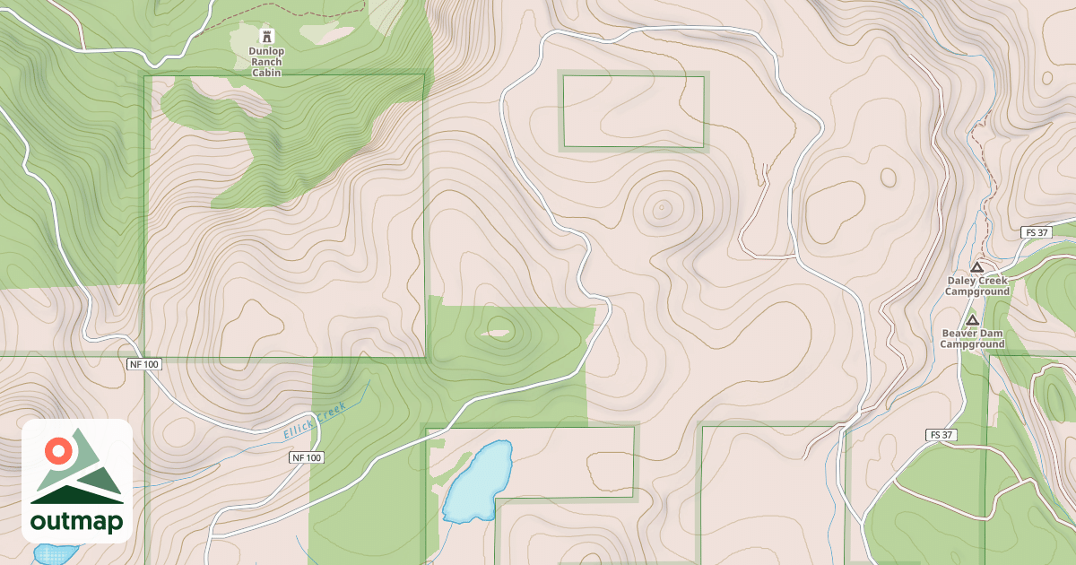 Map of USFS Motor Vehicle Use Map Roads {04B21E77-BAF7-469D-B8F8-13CD6E3C34F0}