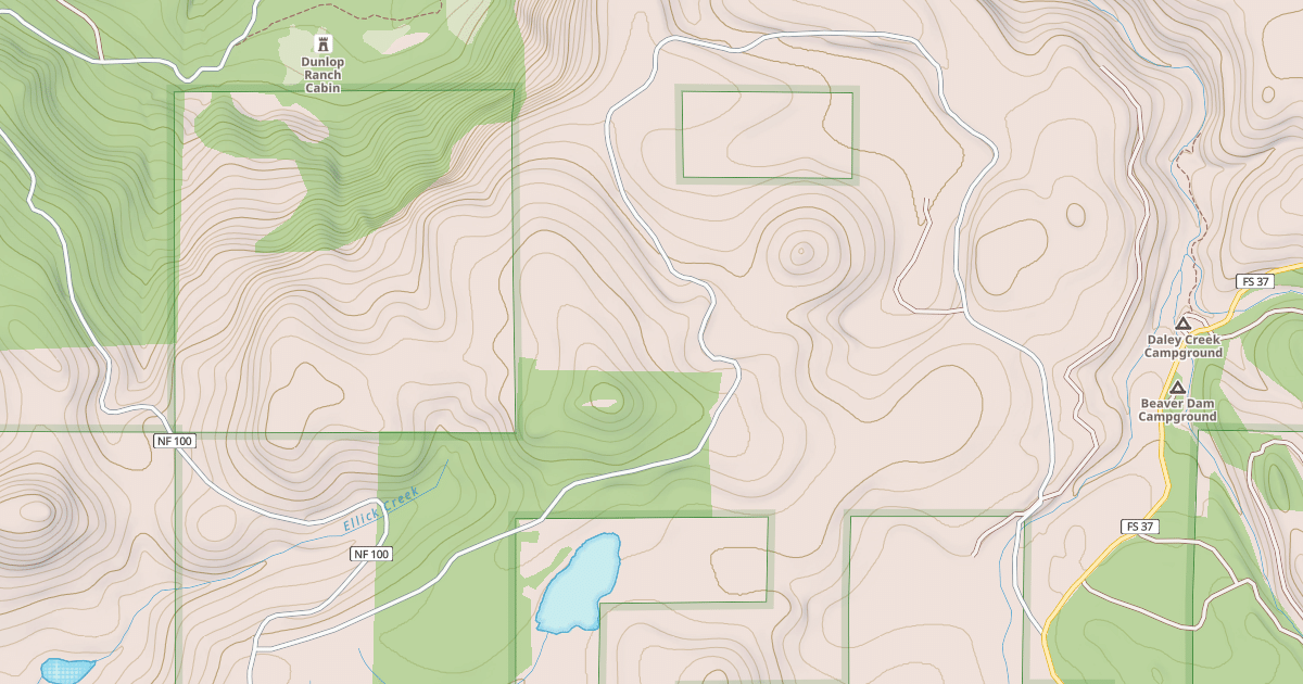 Map preview of USFS Motor Vehicle Use Map Roads {04B21E77-BAF7-469D-B8F8-13CD6E3C34F0}