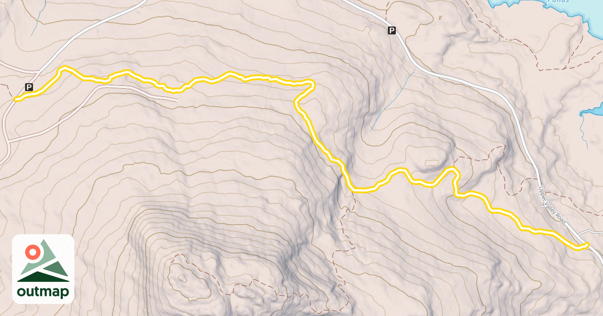 Map of Indian Mountain Circuit