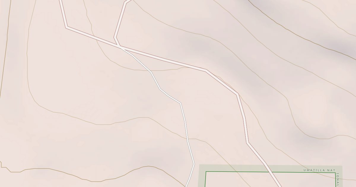 Map preview of USFS National Forest System Roads {DACB6CDC-2EE6-4F29-A6CA-44A86D35298A}