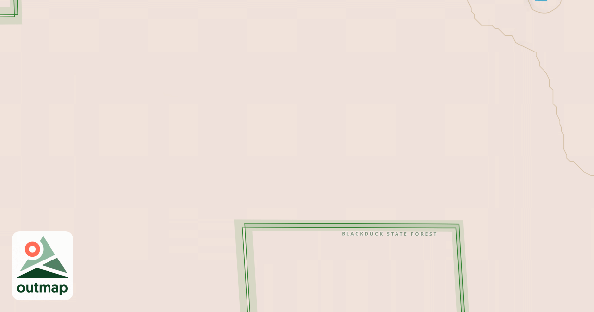Map of BAUMGARTNER LAKE SPUR D