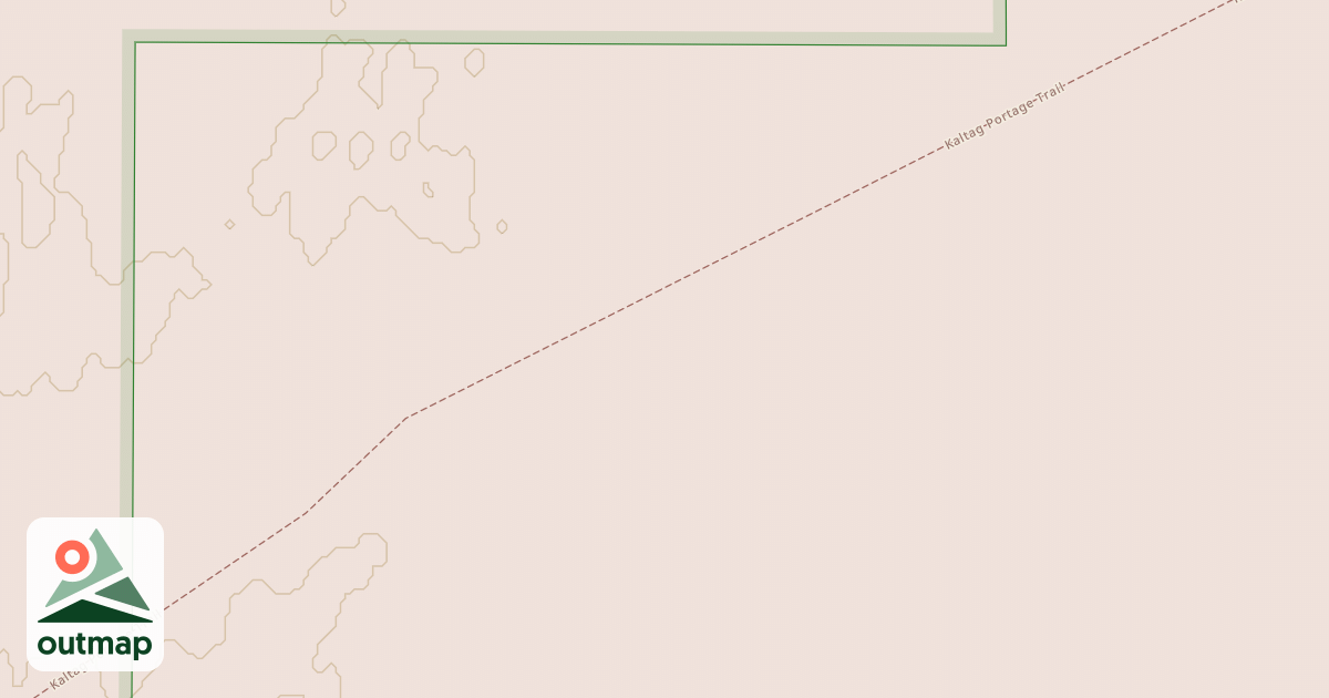Map of Iditarod National Historic Trail
