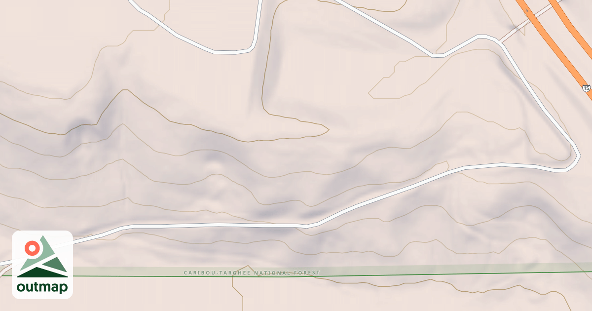 Map of SCHOOL SECTION CREEK