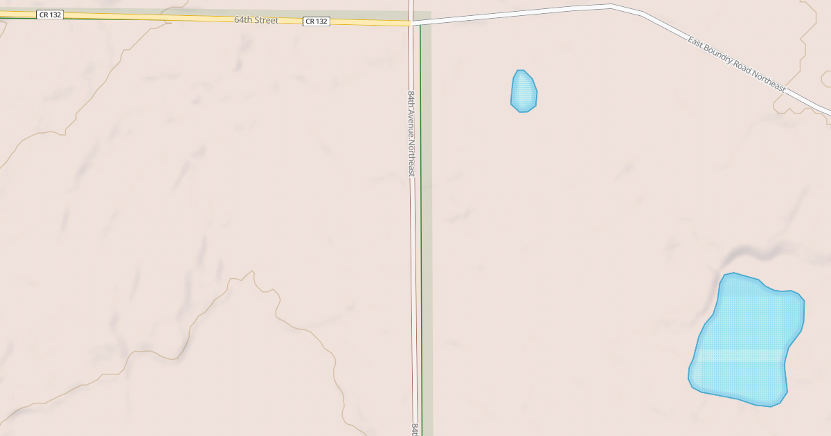 Map preview of E BOUNDARY SPUR C(84TH AVE NE)