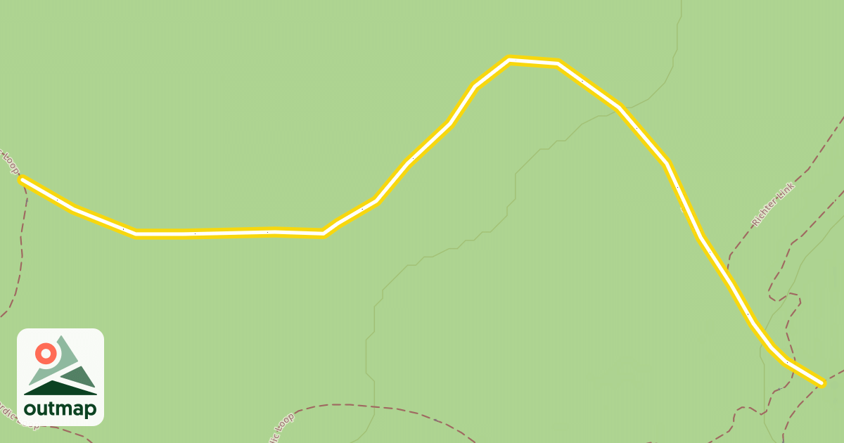 Map of Bog Trail
