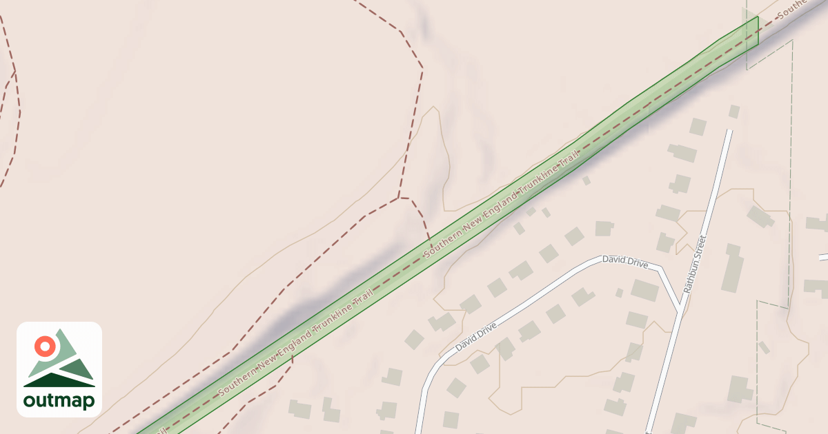 Map of USGS National Digital Trails 14af9308-cb32-4137-9785-e453e78bbdbb