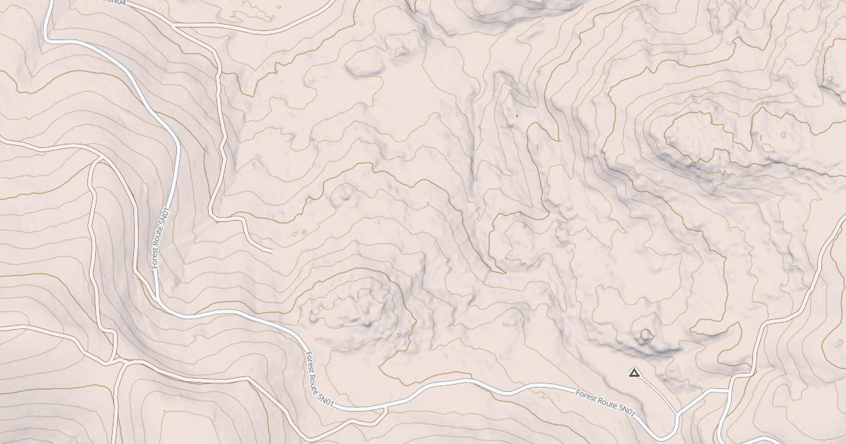 Map preview of DONNEL LK OHV -ATV