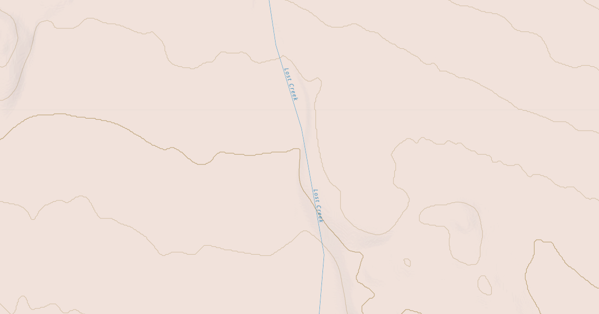 Map preview of Lost Creek Trail