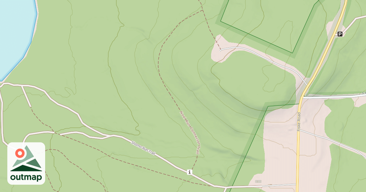 Map of Prince Gallitzin State Park Trails
