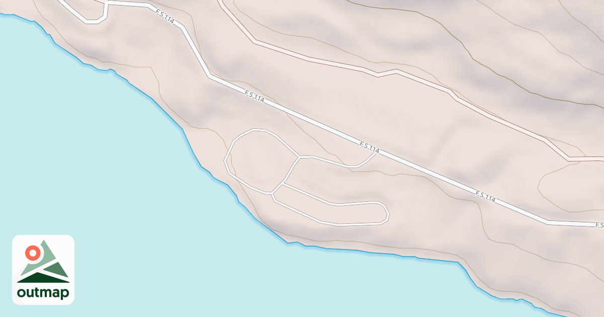 Map of HALF MOON LAKE BOAT LAUNCH
