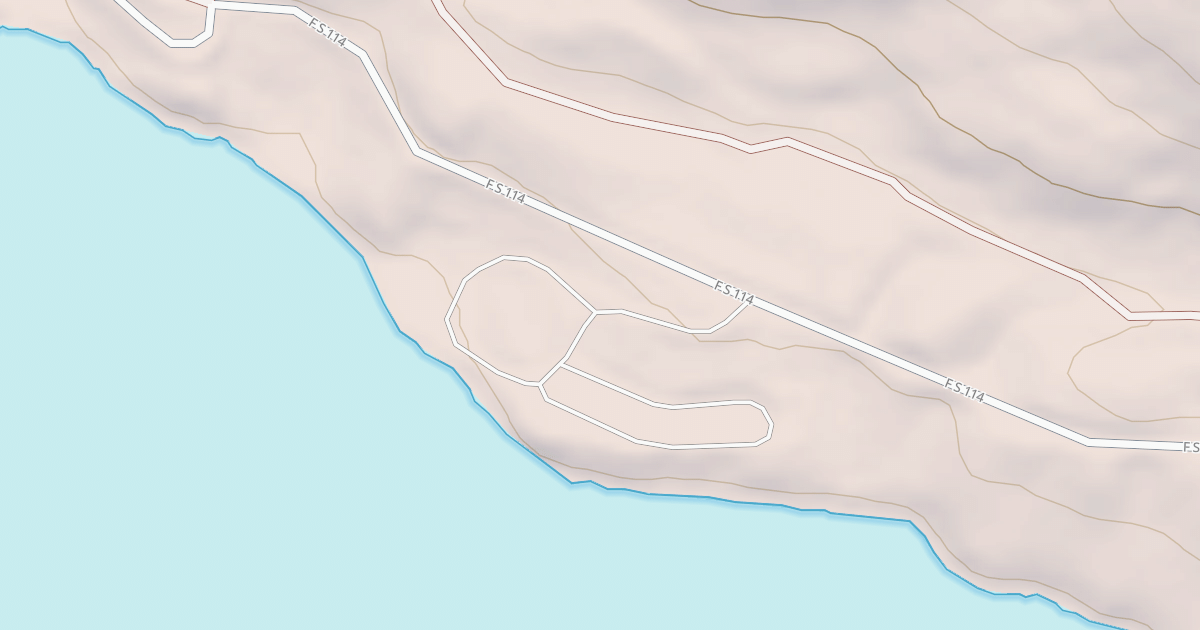 Map preview of HALF MOON LAKE BOAT LAUNCH