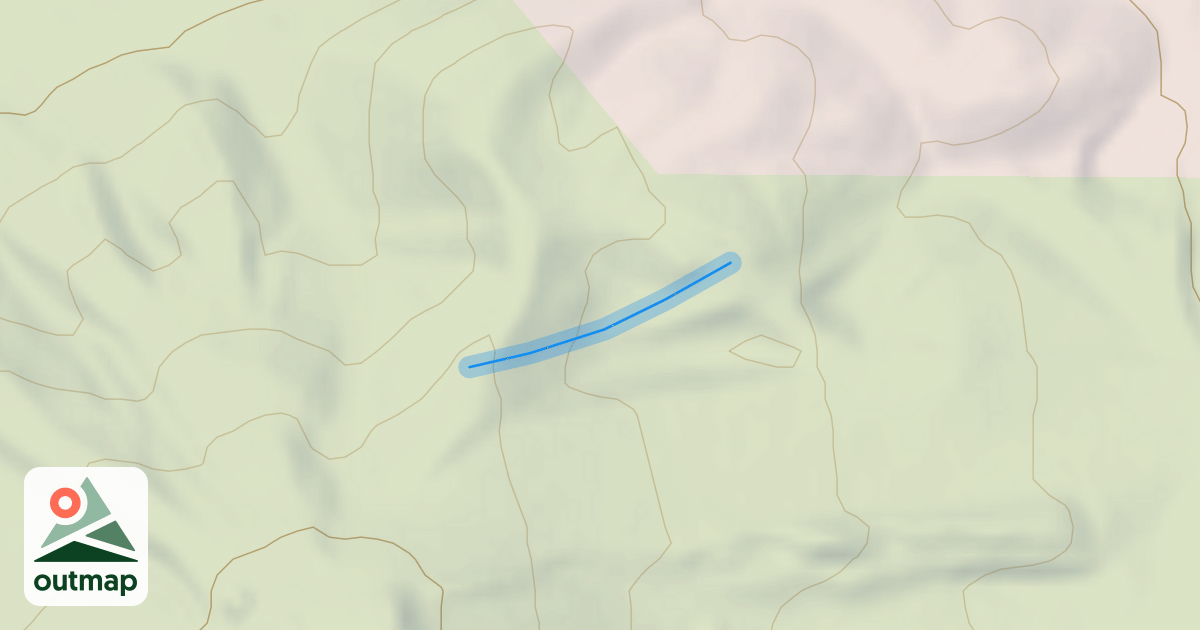 Map of Cross Cut