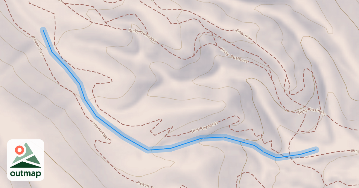 Map of South Fork
