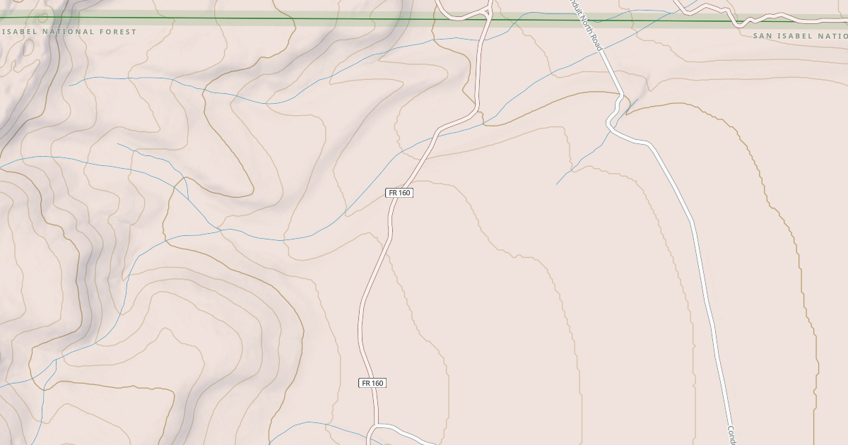 Map preview of LODGEPOLE FLATS NORTH
