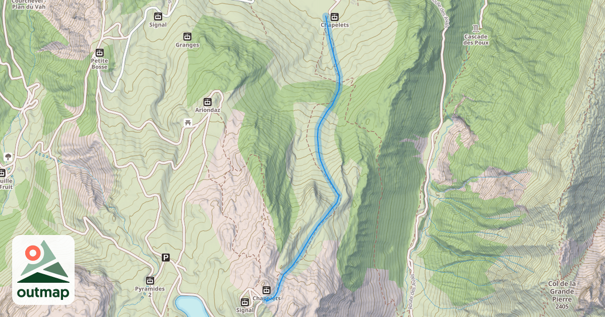 Map of Chapelets